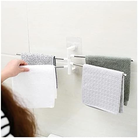 Sturdy Swing-In Towel Holder for Easy Wall Mounted Installation