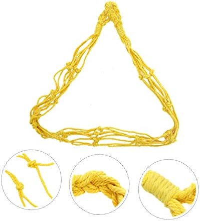Double Pack Cotton Rope Toilet Paper Holder Wall Mount Storage Stand