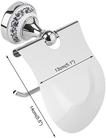 Wall-Mounted Toilet Roll Holder for Small Spaces