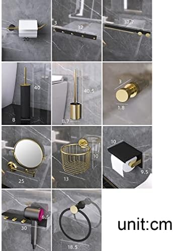 Sturdy Elegant Bathroom Hardware Set for Home Kitchen