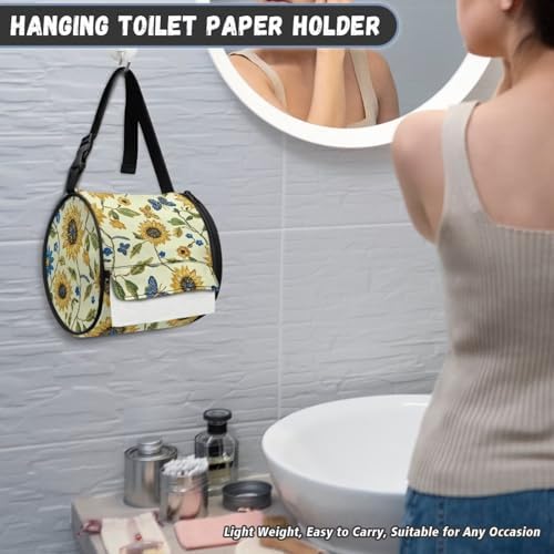 Chrysanthemum Camping Paper Towel Holder