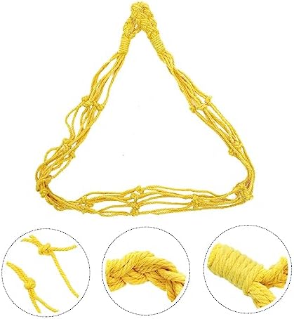 HOMSFOU 2pc Cotton Rope Mount Protein Towels Durable for Home Kitchen Use