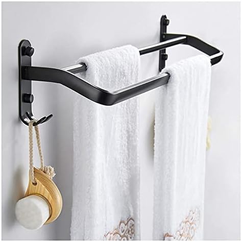 Double Towel Bar GoldWall-MountedRust-Resistant
