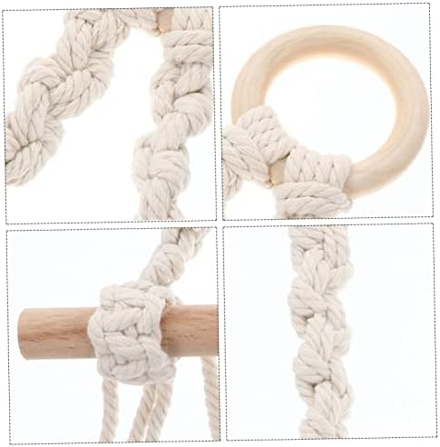 HOMSFOU Bohemian Wall-Mounted Toilet Paper Holder