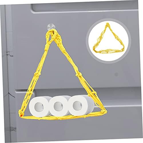 Set of 2 Rope Toilet Tissue Holders for Bathroom Storage