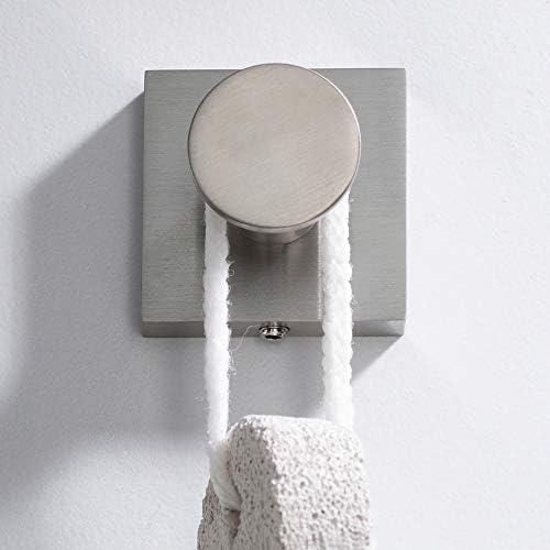 Kraus Ventus Bathroom Robe Towel Hook Solid Brass Finish