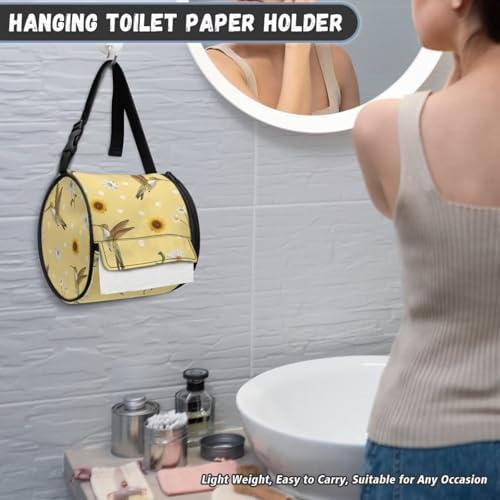 Foldable Portable Toilet Paper Holder for Kitchen Car