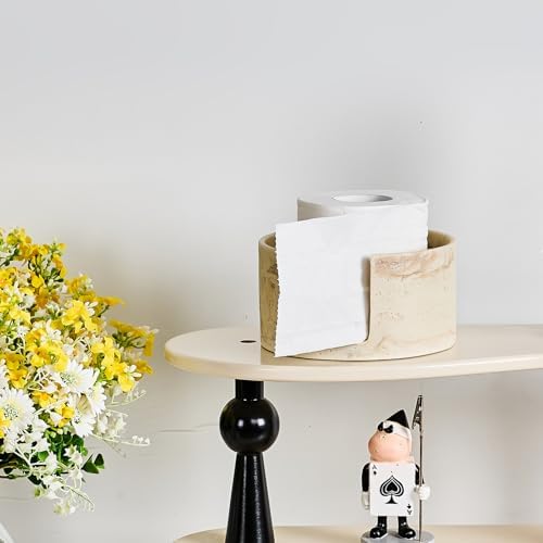 Stylish Mega Roll Toilet Paper Holder for Bathroom or RV Use