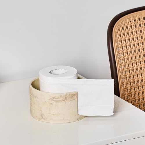 Stylish Mega Roll Toilet Paper Holder for Bathroom or RV Use
