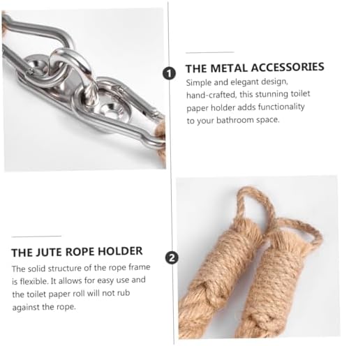 Angoily Jute Towel Holder