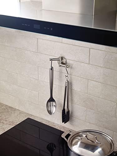 Moen Align Double Swivel Robe Hook Brushed Nickel