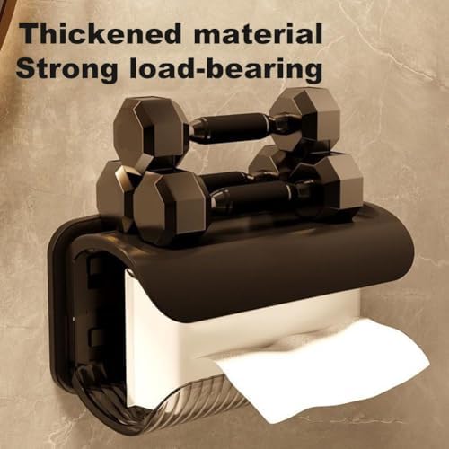 Wall-Mounted Stainless Steel Toilet Holder with Shelf