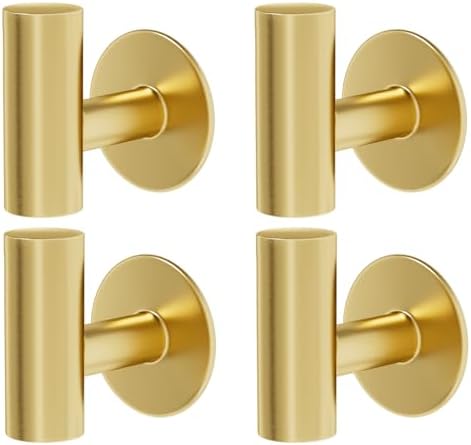 Kruodop Adhesive Towel Hook for Bathroom 4-Piece Set
