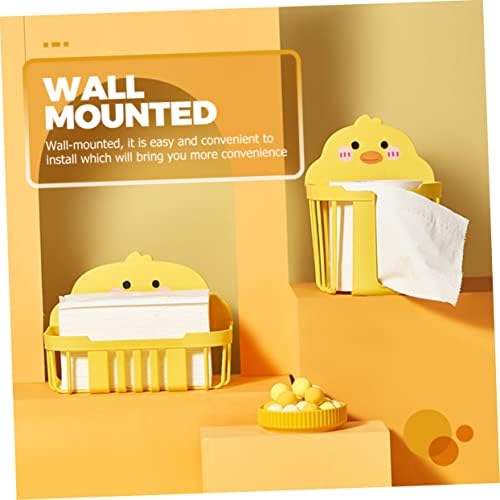 Wall-Mounted Toilet Paper Holder - Durable Space-Saving