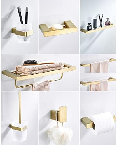Sturdy Bathroom Accessory Set