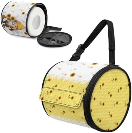 Sunflower Camping Toilet Paper Holder
