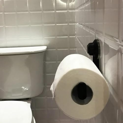 UJNHGQ Wall Mounted Toilet Paper Holder No Punching Waterproof Yellow