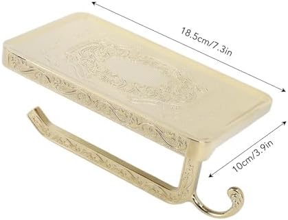 Retro Zinc Alloy Toilet Paper Holder