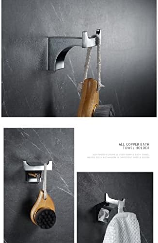 Perfect All-Inclusive Bathroom Accessory Set with Copper Details