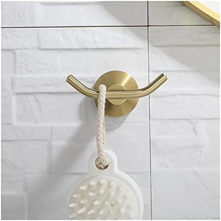 Luxury Gold Brushed Towel Bar Set