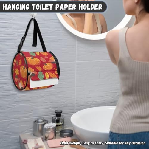 Pumpkin Paper Towel Holder - Storage Solution for Car Home and Camping