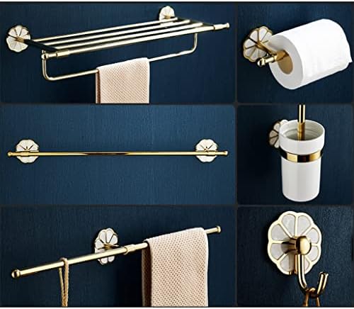 Luxury Bathroom Towel Bar Set - Space-Saving Stylish Design