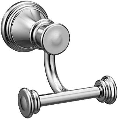 Moens Belfield Double Robe Hook Chrome