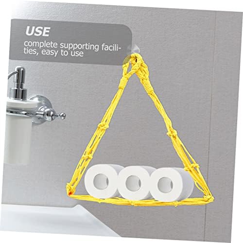 High-Quality Eco-Friendly 2-Pack Cotton Toilet Paper Holder