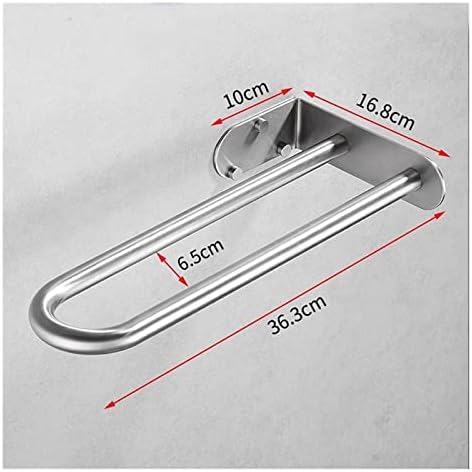 Sturdy Double Towel Holder Stainless Steel Towel Rail for Bathroom Kitchen Bedroom Cabinet wall-Mounted Towel Bar