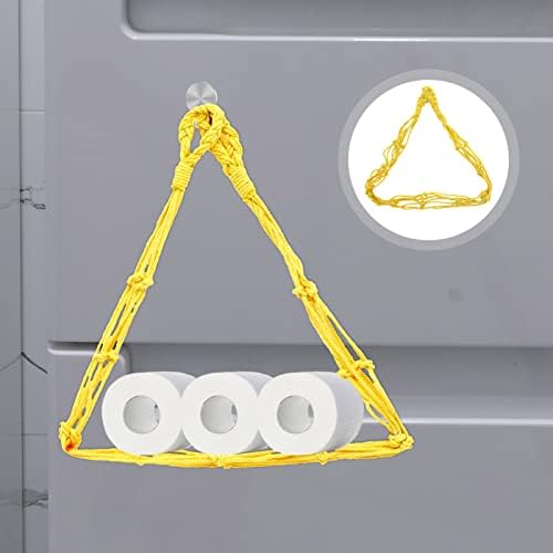 Cabilock 2-Piece Cotton Macrame Toilet Paper Holder