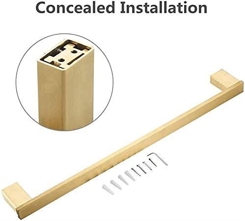 Towel Rail Gold Plated Bathroom Kitchen Use
