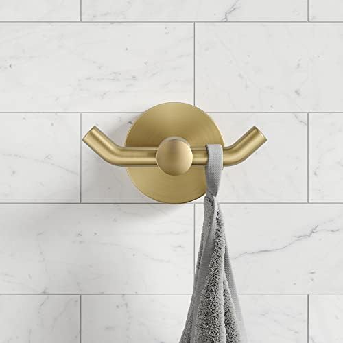 Bath Robe Towel Hook Brushed Gold