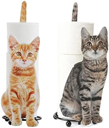 Yellow Cat Shaped Toilet Paper Holder