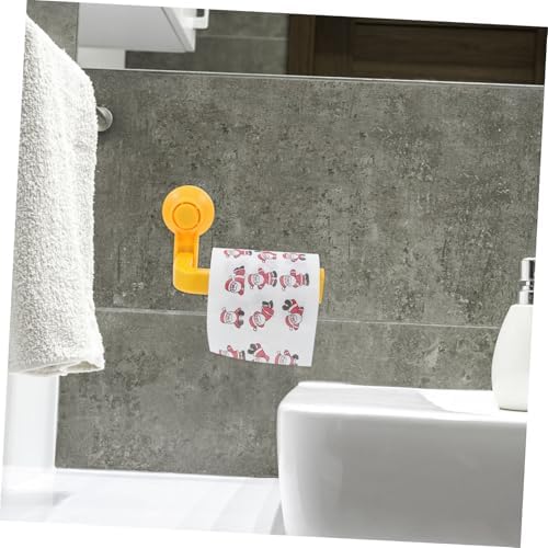 Strong suction toilet paper holder for kitchen bathroom Eco-friendly Durable