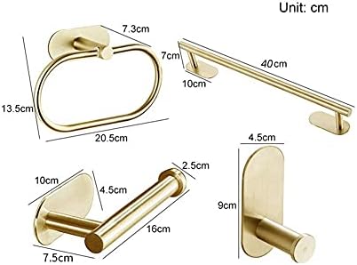Sturdy Gold Towel Rack