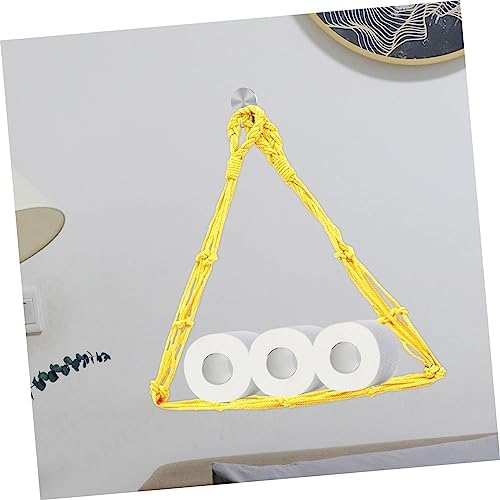 Welcome to LIFKICH 2-Piece Cotton Rope Paper Rack Set for Wall-Mounted Use in Bathroom Hotel