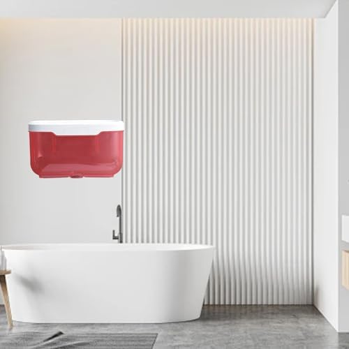 Lush Large Wall-Mounted Toilet Paper Holder No Drill