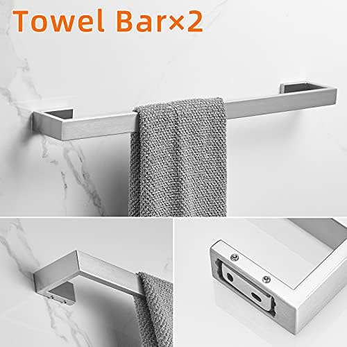Fapully 5-Piece Bathroom Accessory Set