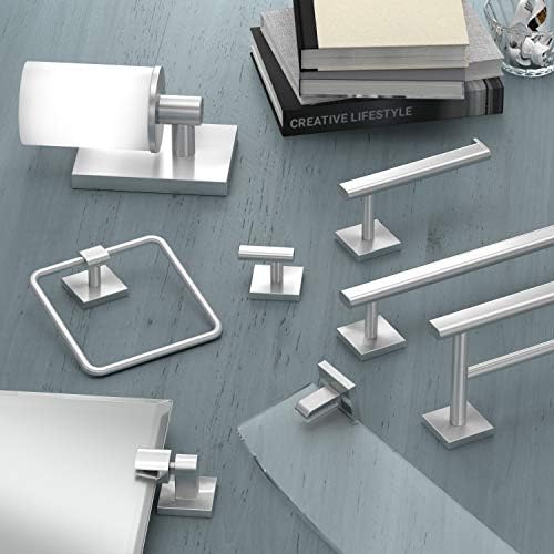 Sturdy Sleek Robe Hook in Satin Nickel