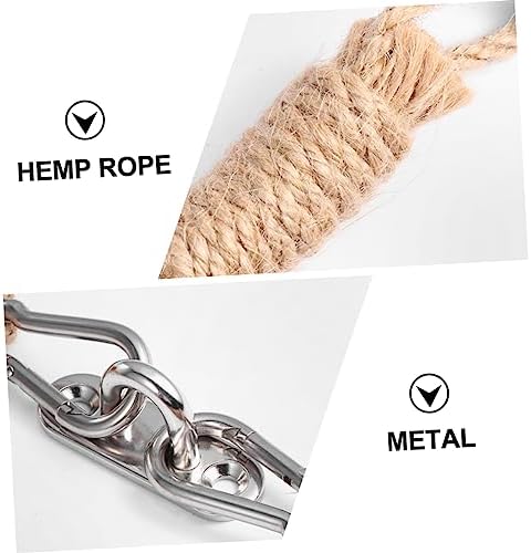 Ergonomic Jute Rope Towel Toilet Paper Holder for Marine Bathroom