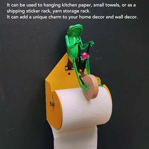 Stylish Animal-Backed Toilet Paper Organizer with Premium Sturdiness and Easy Wall Mount for Bathroom