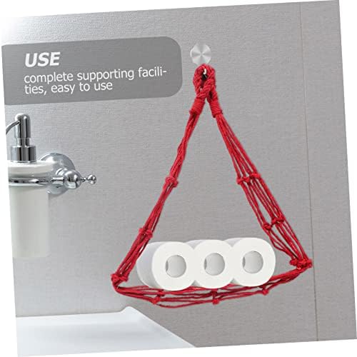 Stylish Wall-Mounted Cotton Rope Towel Holder