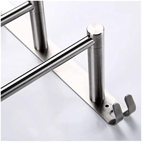 Premium Brushed Stainless Steel Towel Rail