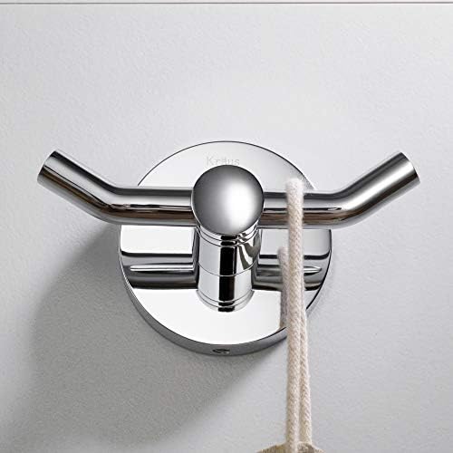 Kraus Elie Double Hook Heavy-Duty Robe Towel