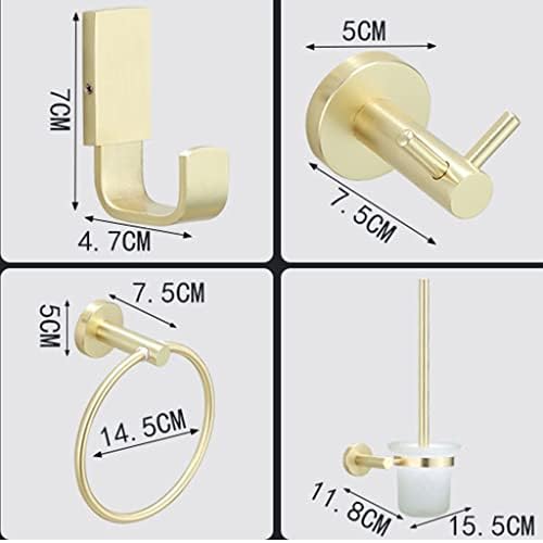Space-saving towel rack for bathroom durable stainless steel design