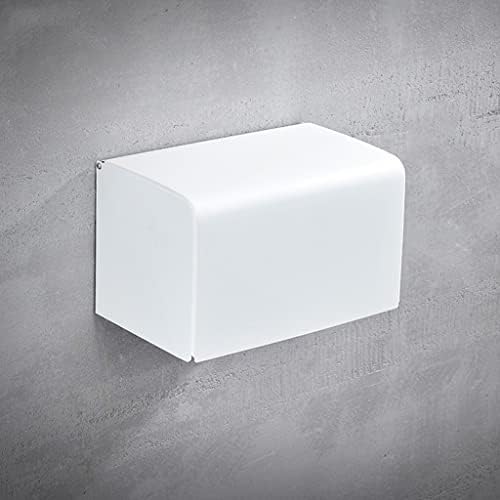 Perfect Bathroom Towel Tissue Holder Set White Matte Design