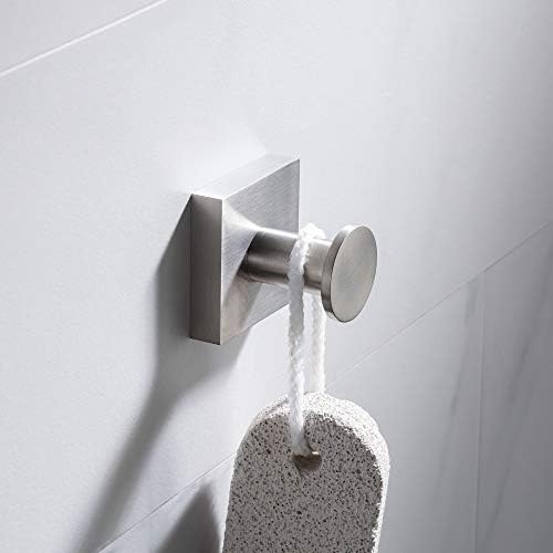 Kraus Ventus Bathroom Robe Towel Hook Solid Brass Finish
