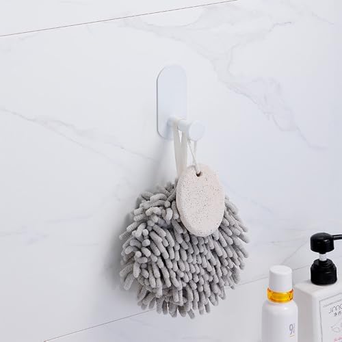 No Drilling White Bathroom Accessories Set