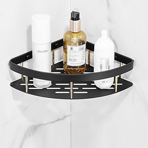 Bathroom Accessory Set Luxurious Black Gold Towel Bar More