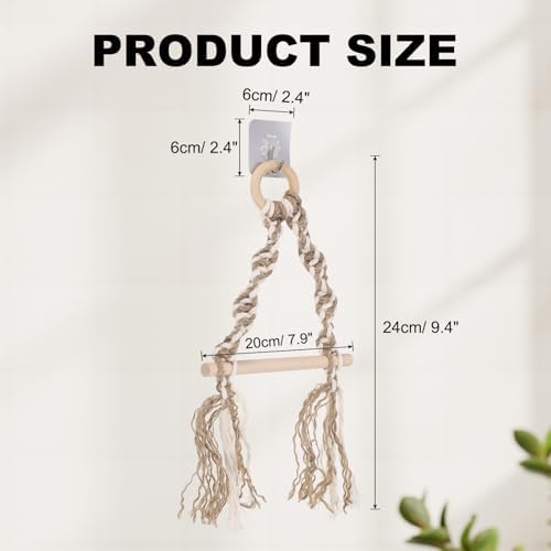 Elegant Bohemian Style Toilet Paper Holder